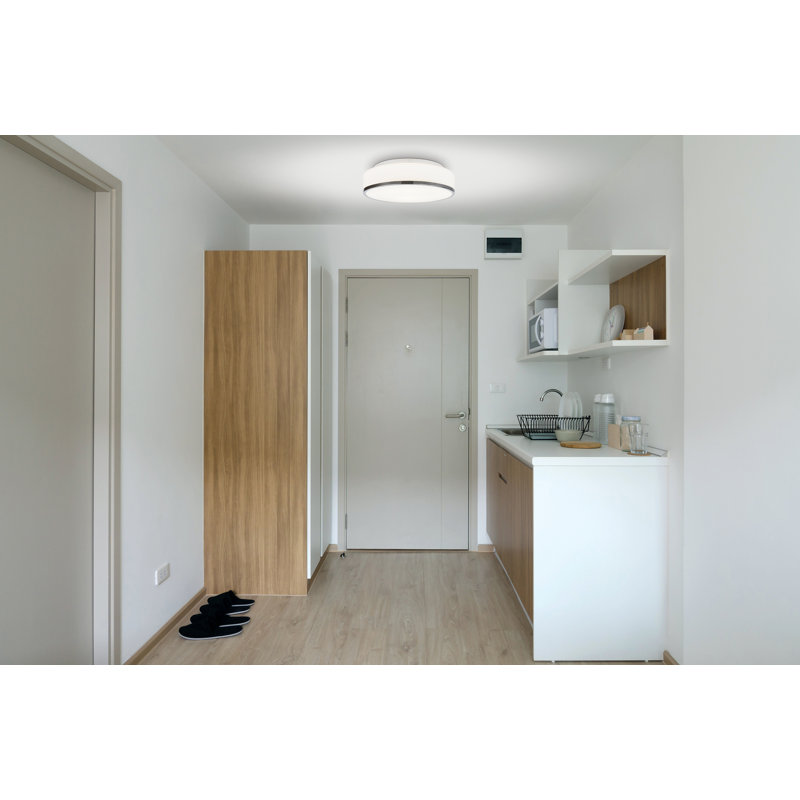 Josahua Glass Flush Mount, Incandescent