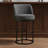 2-piece Linen-upholstered Bar Stools With Backrest For Kitchen Island-269811461