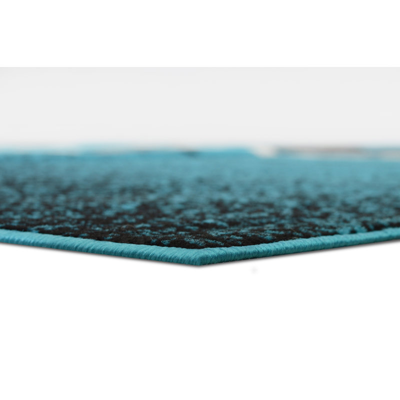 Ywain Geometric Indoor Rug, Rectangle 7'6" x 10'5"