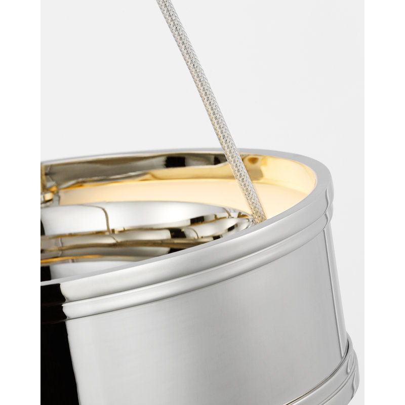 Connery 2 - Light LED Pendant, Polished Nickel