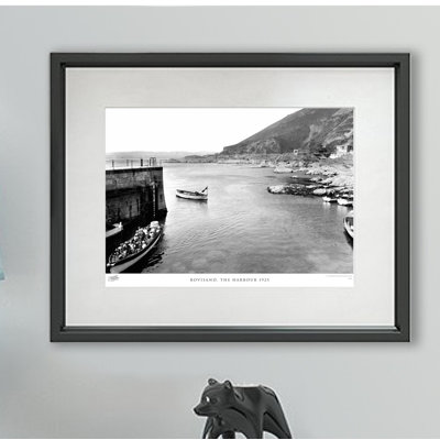 Bovisand, The Harbour 1925 - Single Picture Frame Print