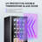 18.15'' 95 Can Single Zone Beverage Refrigerator Cooler Freestanding/built-in Mini Fridge Glass Door For Soda Beer Wine, 32-61℉, Quiet Compressor, Removable Shelves For Home, Office Or Bar