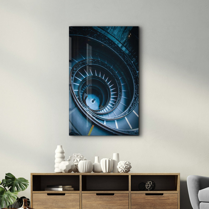 Peinture élégante en verre trempé de 27,6 po x 43,3 po | 100% verre trempé, épaisseur: 0,16 pouce | Œuvre imprimée UV, parfaite pour la décoration intérieure et les intérieurs modernes, des visuels époustouflants pour toute pièce