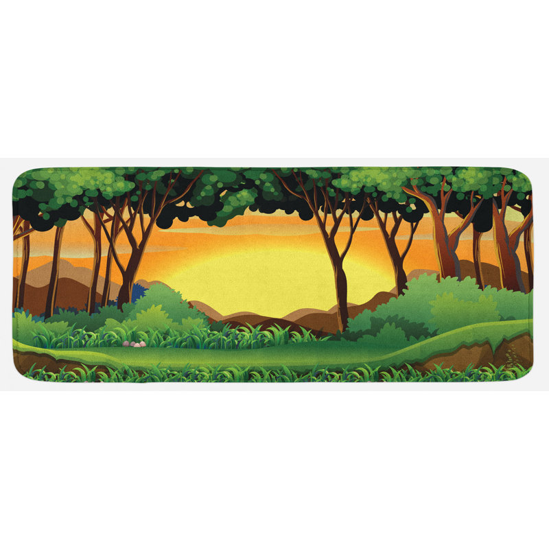 Tapis de cuisine Forest