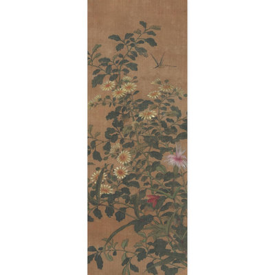 Bordure florale pelez et collez