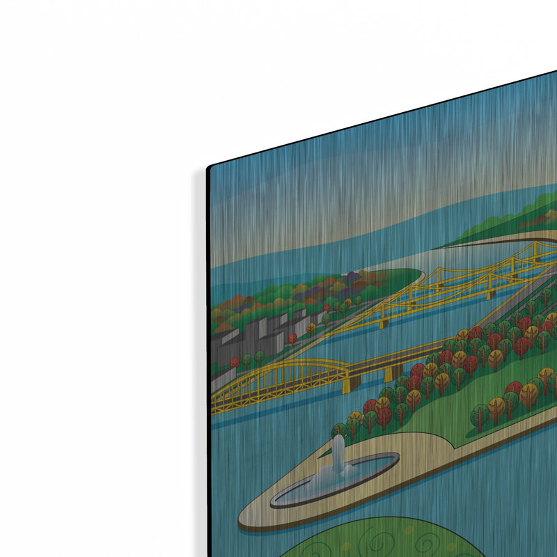 «Pittsburgh Incline Autumn» par Ron Magnes, H 24 po x l 36 po