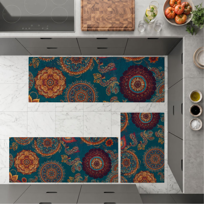 Tapis de cuisine Mandala