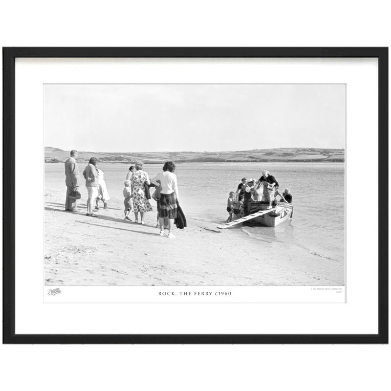 Rock, The Ferry C1960 by Francis Frith - Single Picture Frame Print, 60cm H x 80cm W x 2.3cm D