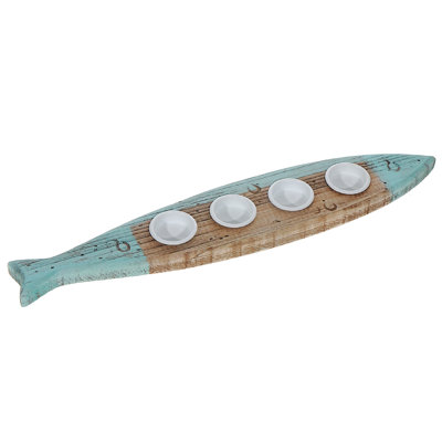 Poisson avec 3 bougeoirs