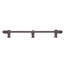 Acanthus 22 inches c.c. with 1/2 round smooth bar Romanesque style with center brace in Antique Brass-1994355923-1994355927
