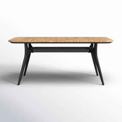 Orsa 71" Teak Patio Dining Table