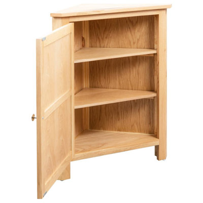 Armoire de salon en bois massif et chêne massif