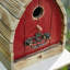 Maison d'oiseaux 9 po x 7 po x 4 po Amrhein