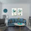 2 Piece Wrapped Canvas Wall Art