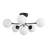 Sydni 6 - Light 24'' Cluster Globe Flush Mount-1868299652