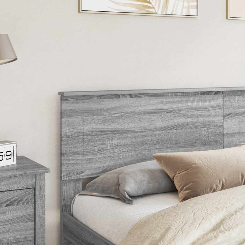 Headboard, King, Grey Sonoma