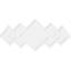 Médaillon de plafond contemporain en PVC de qualité architecturale l 40 po x H 26 5/8 po x C 12 1/2 po x P 1 po-36077910
