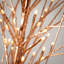 Christmas Lighted Gold 4 ft. Tree