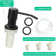 Soap Dispenser For Kitchen Sink, Built In Sink Soap Dispenser, Countertop Soap Dispenser Pump With 47" Extension Tube Kit, No Need To Fill Little Bottle Again