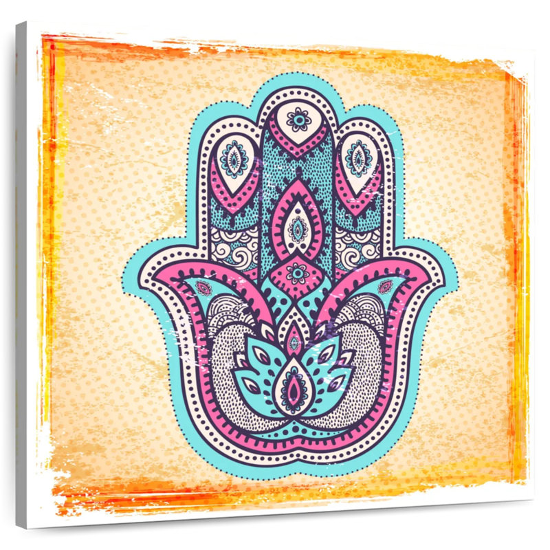 Main de hamsa colorée Kerrick
