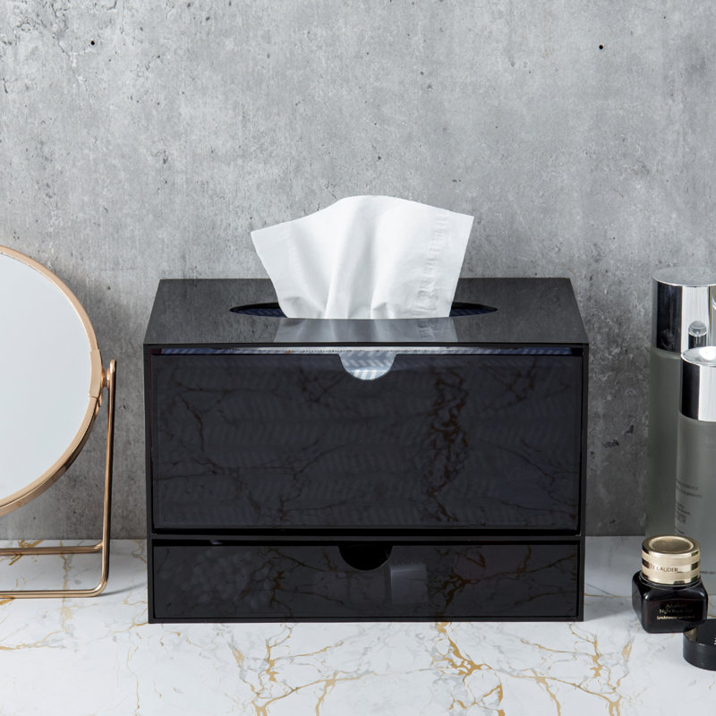 Plastic 3 Compartment Makeup Organiser