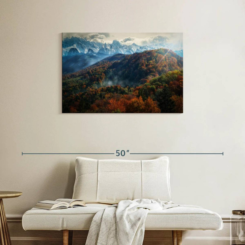 Alvord, automne dans les Alpes, H 24 po x l 36 po