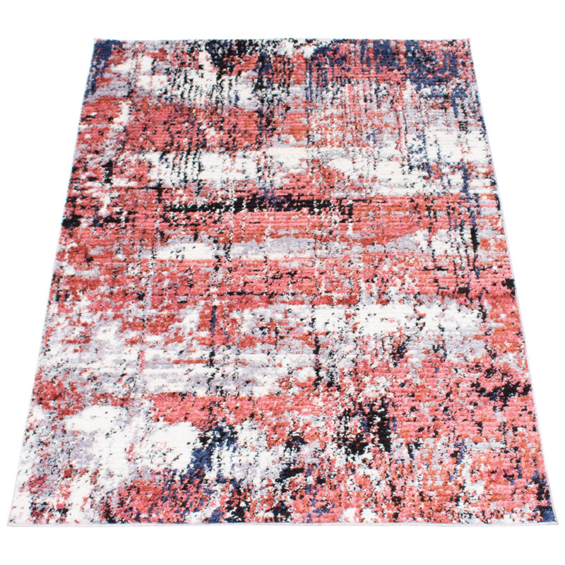Abstract Indoor Rug, Rectangle 8' x 10'