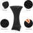 2 Pack Folding Round Bar Table with Flip-Up Top, Space-Saving Indoor Outdoor Pub Table-828215726-828180396