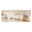 Lit simple en bois avec clôture, blanc