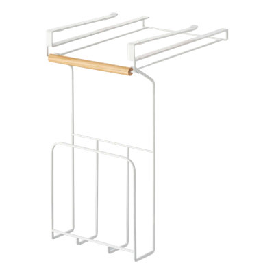 Tosca Yamazaki Home Under-Shelf Tablet And Cookbook Holder, Kitchen Organizer, Undershelf