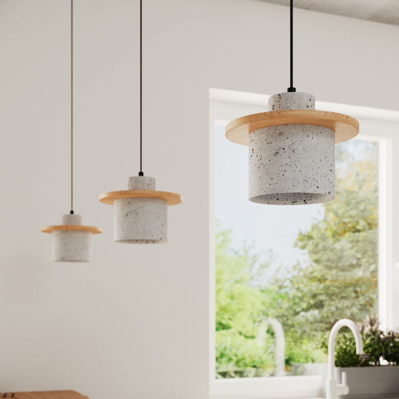 1 - Light Satin Black Pendant