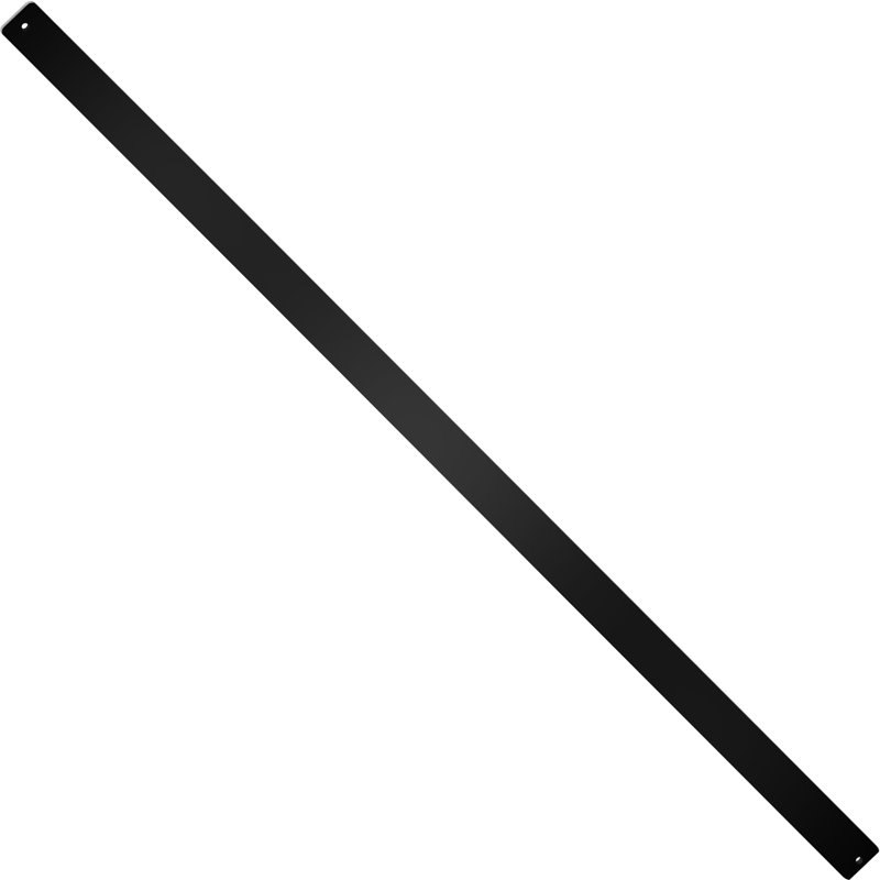 Balustres de terrasse, paquet de 76 broches de terrasse en métal, 29,5 po x 1 po