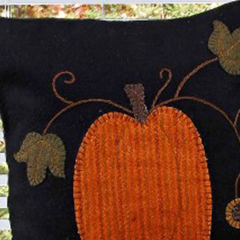 Wool Blend Throw Pillow