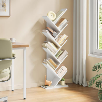 Leftera 40cm W Geometric Bookcase