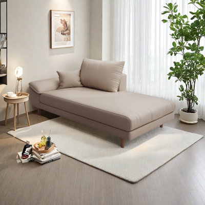 Modern luxury faux leather sponge recliner