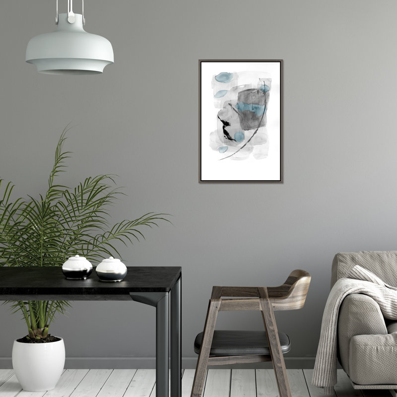 Blue Azul XII Painting by Eve Fairwell