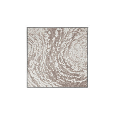 Machine Washable Grey Area Rug