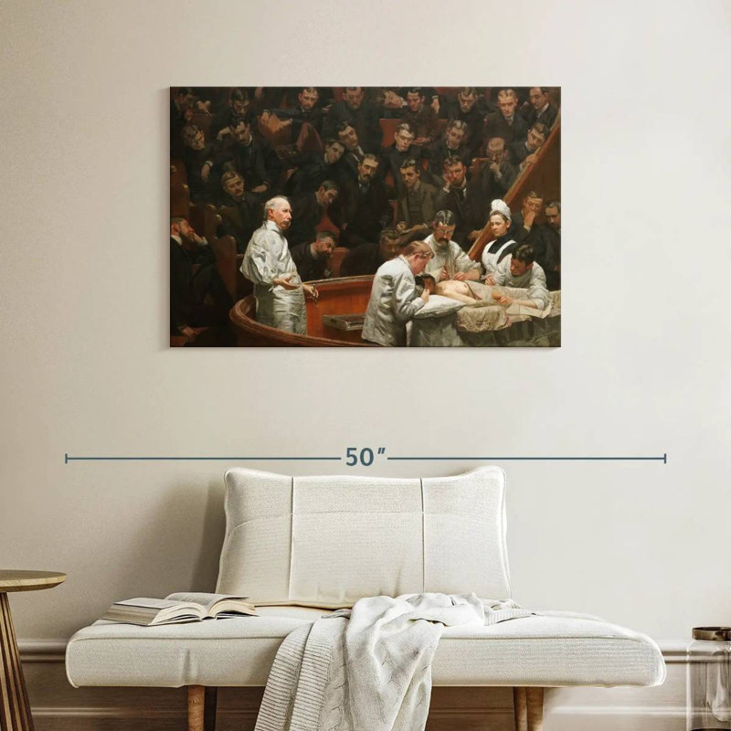 Alcaraz The Agnew Clinic, 26" H x 39" W