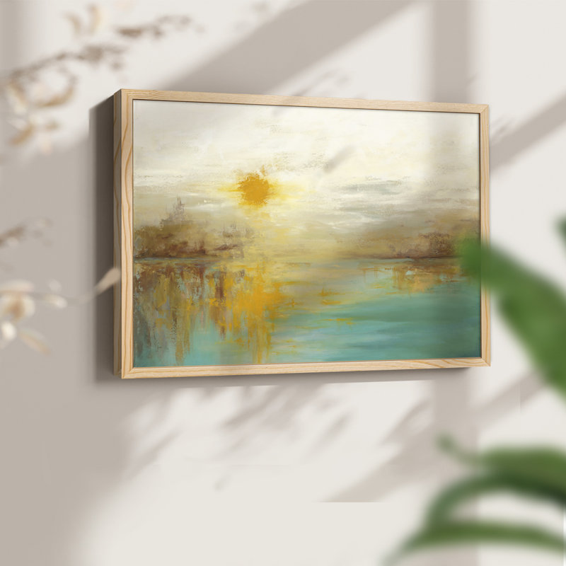 «Last Day of Summer» - Reproduction encadrée - Restickable, H 8 po x l 10 po, Naturel