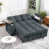 Dark Gray Linen Blend