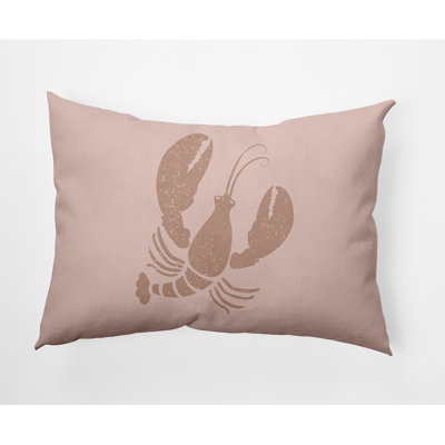 Housse de coussin et insert Lobster Coastal