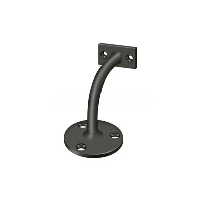 E10CDBDCAC0543BE8B722B90066A1E1D Handrail Brackets, 3-1/4" Projection Light Duty in Oil-rubbed Bronze