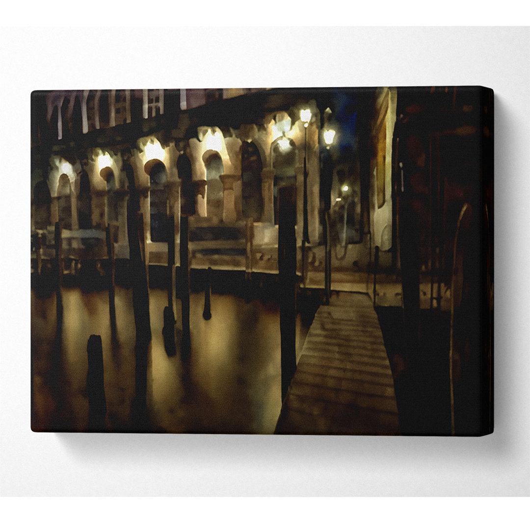 Straßen von Venedig - Kunstdrucke auf Segeltuch