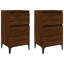 Amedeu 40cm W Manufactured Wood,Metal Bedside Table-1778414078-1778414077