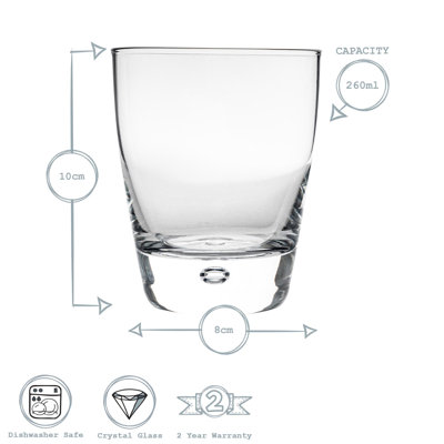 Luna Whisky Glasses