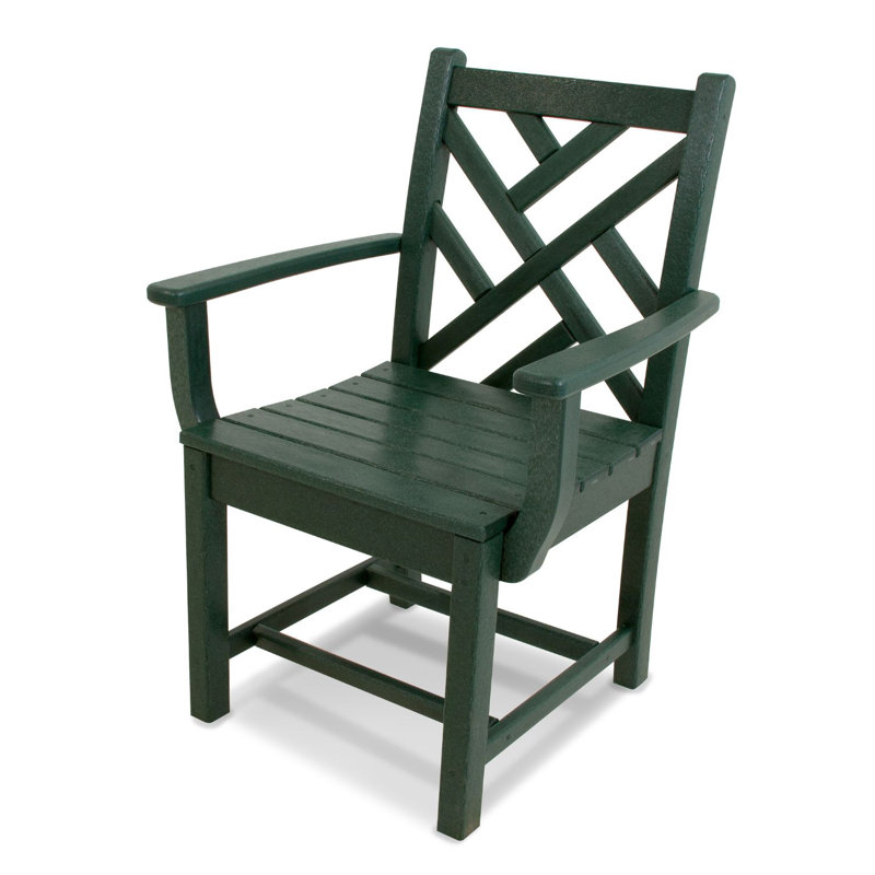Chaise de salle à manger POLYWOOD Chippendale, Vert