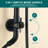 Topcraft 8-Inch Wall-Mounted Rain Shower System With Handheld Showerhead