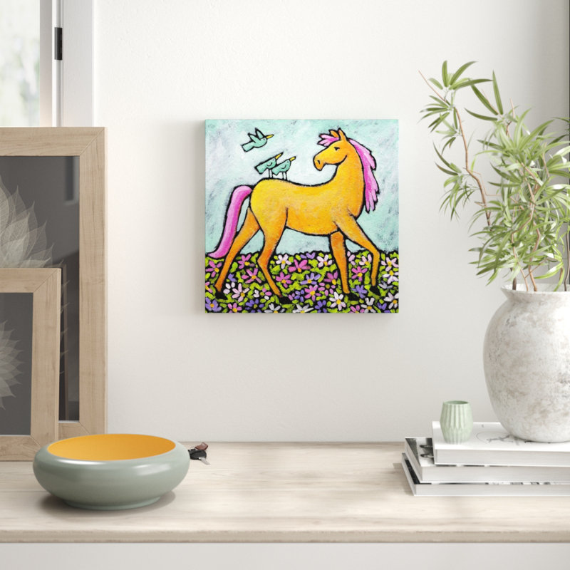 Janet Nelson - Wrapped Canvas Painting, 45cm H x 45cm W x 3.81cm D