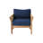 Monterey Teak Outdoor Seating Group with Cushions-94431148-124928169
