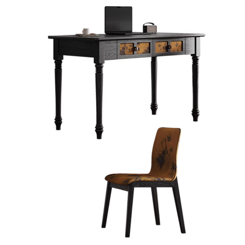 Bureau d'écriture Retro, Noir